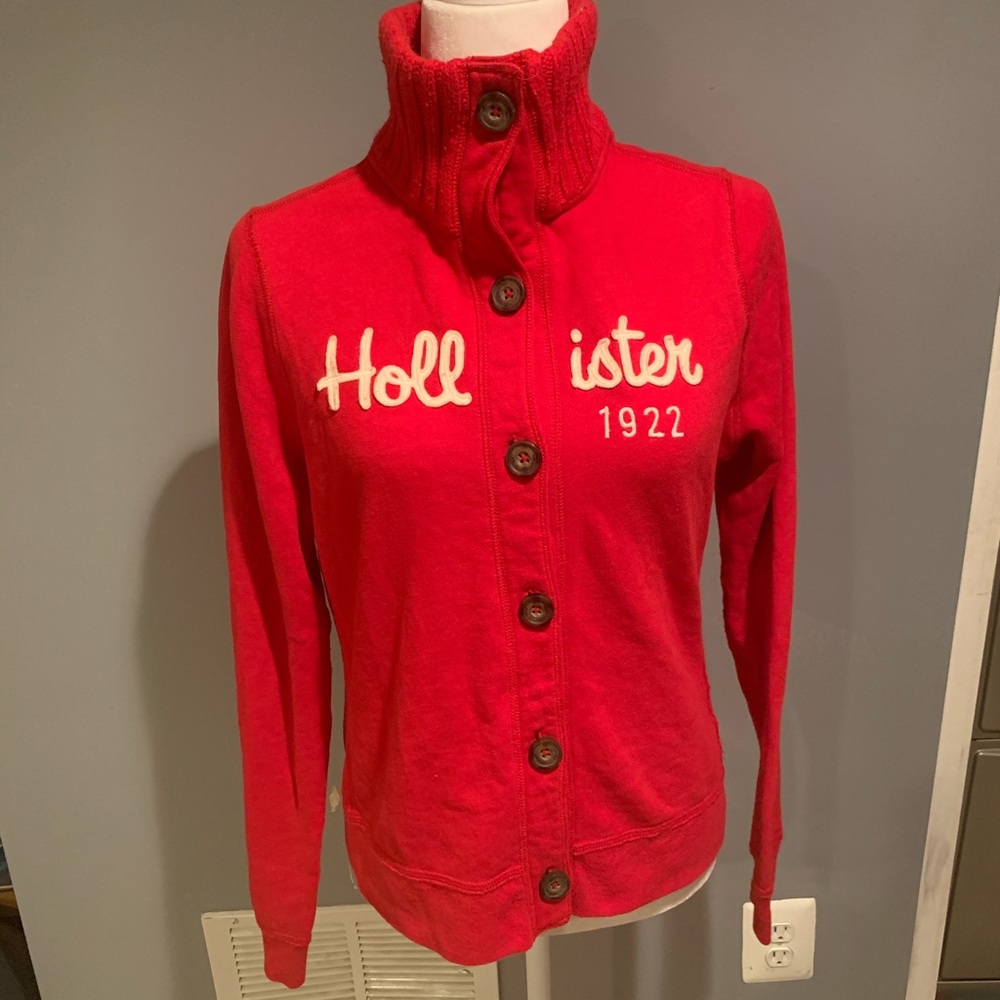 Hollister Sweater High-neck Cardigan